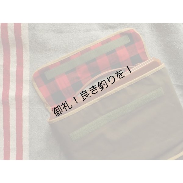 画像1: HEAVY COVER -RED "Block Check" Ver.-