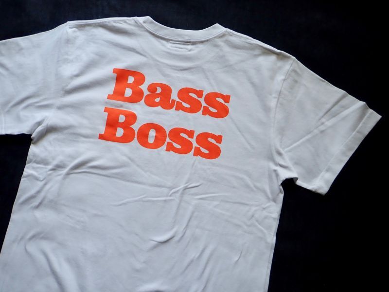 ロットン釣具店 2023 「BASS BOSS」 ポケット　Tシャツ　　　”ホワイト”