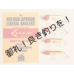 画像:  LiberalAnglers REPAINTED HEDDON ”ZARA SPOOK & LUCKY 13"